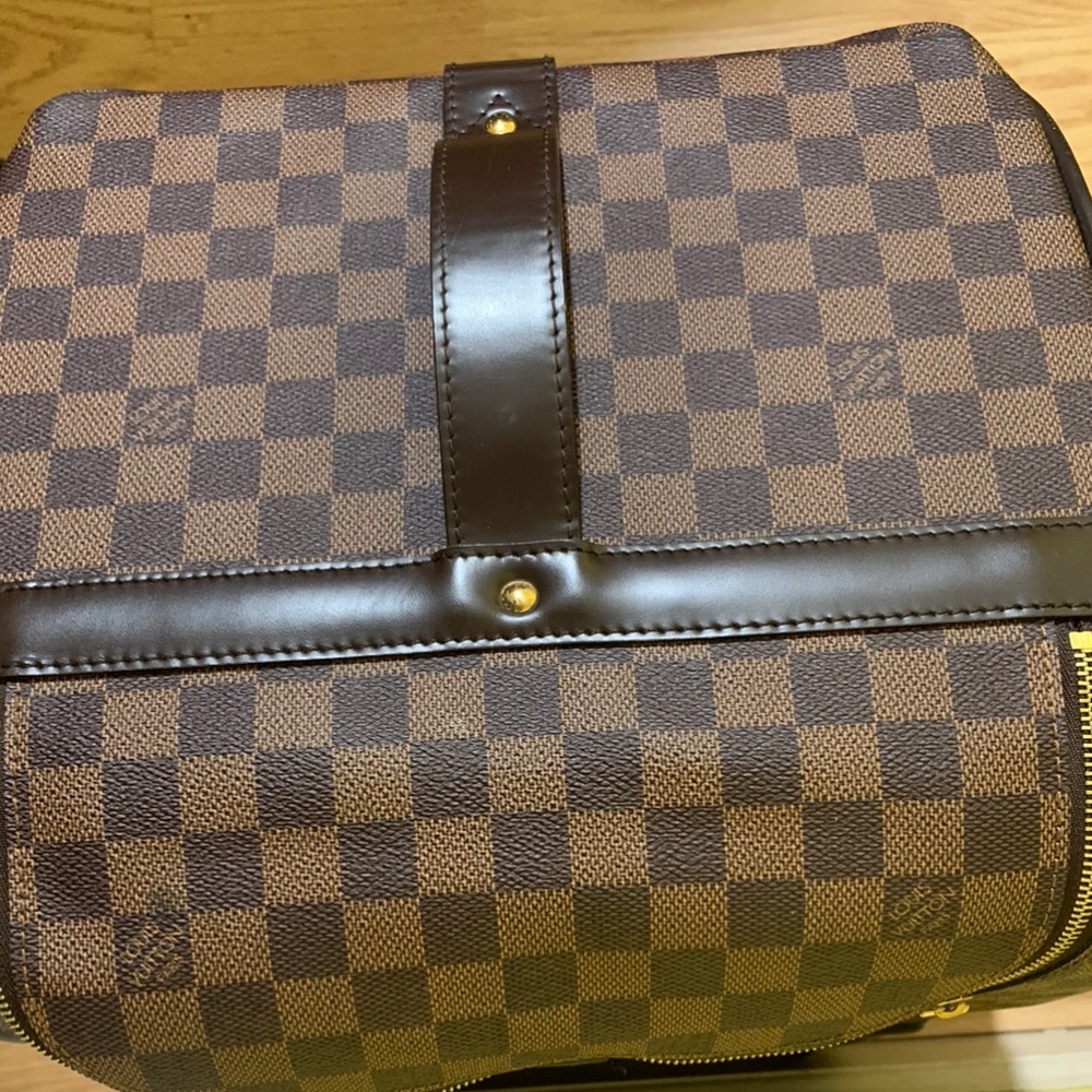 LouisVuitton Rolling Monogram Leather-Carry-On Bag